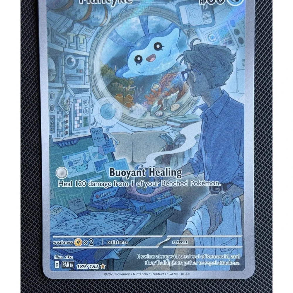 Mantyke 189/182 Sv04: Paradox Rift Holo Pokémon‎ TCG